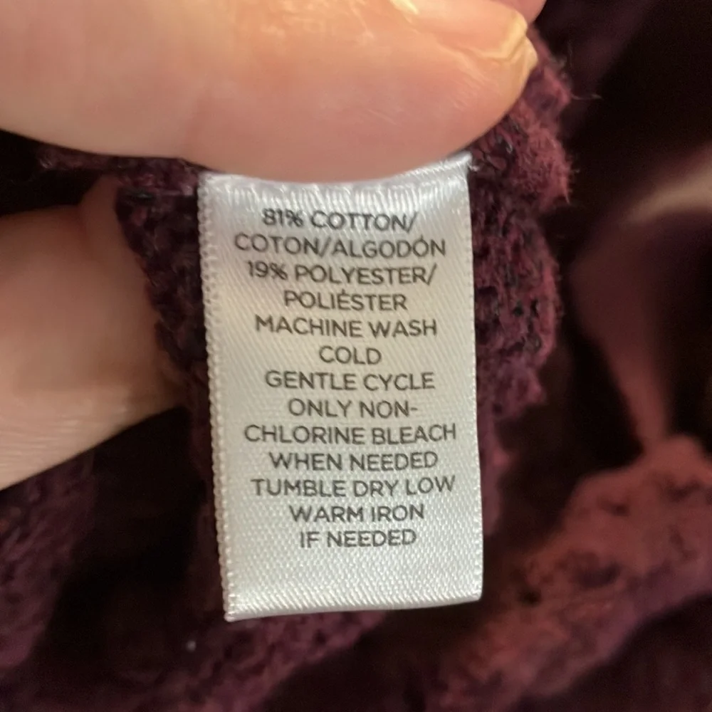 Loft Open Stitch Sweater, Medium - Picture 6 of 6